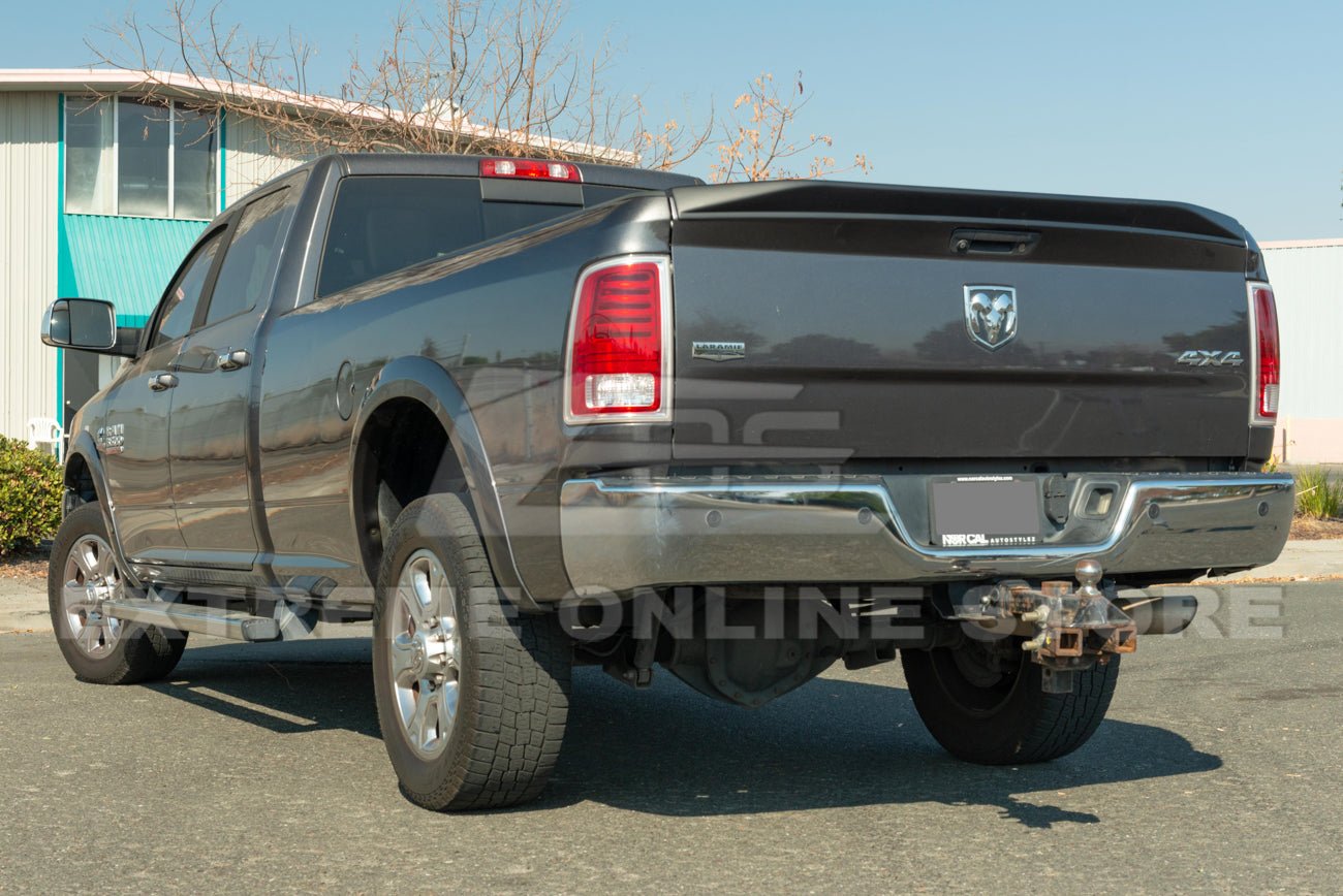 Ram 1500 2500 3500 DS Matte Black Rear Tailgate Spoiler 2009-2018