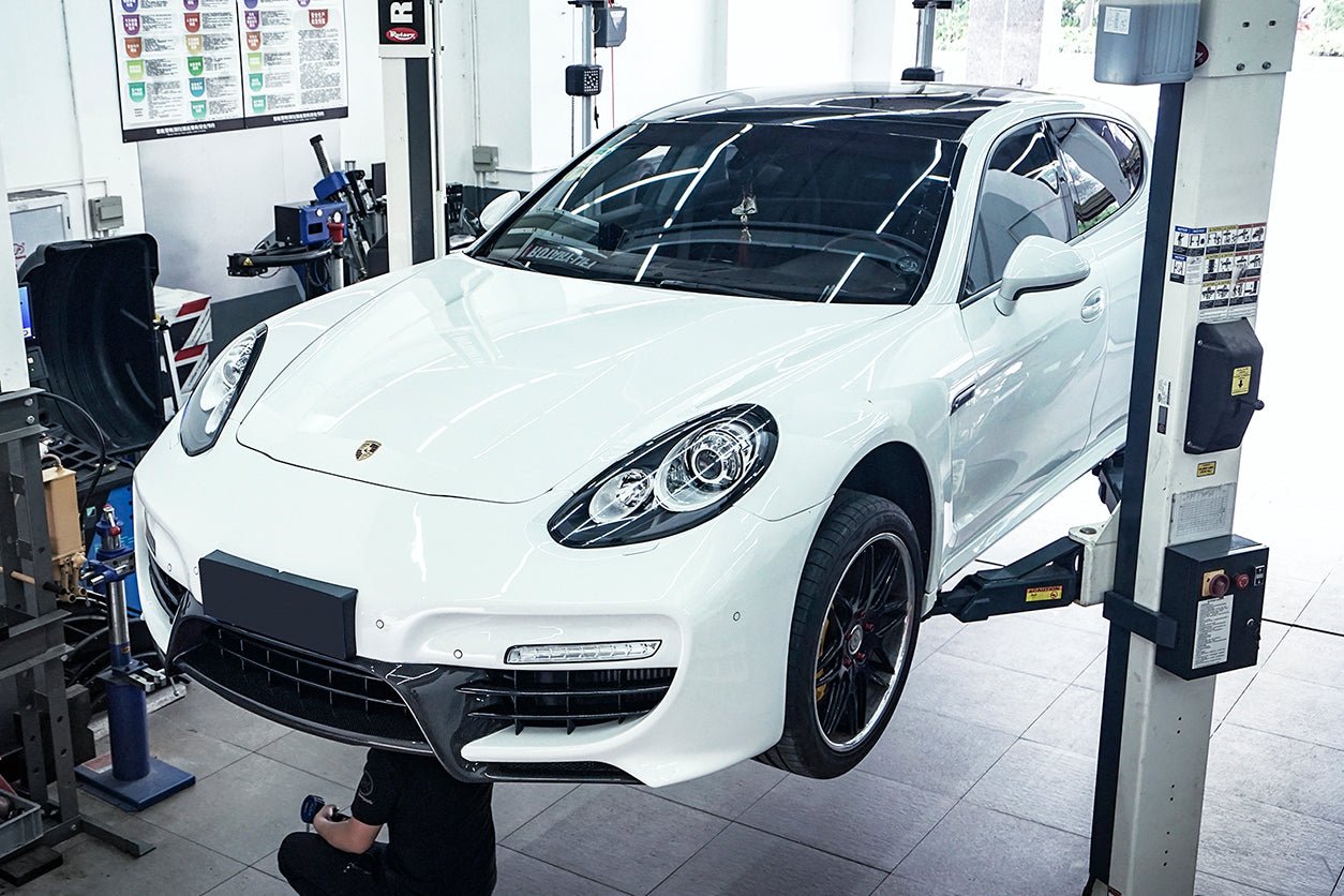 2013 - 2016 Porsche Panamera 970.2 CAT Style  Front Bumper