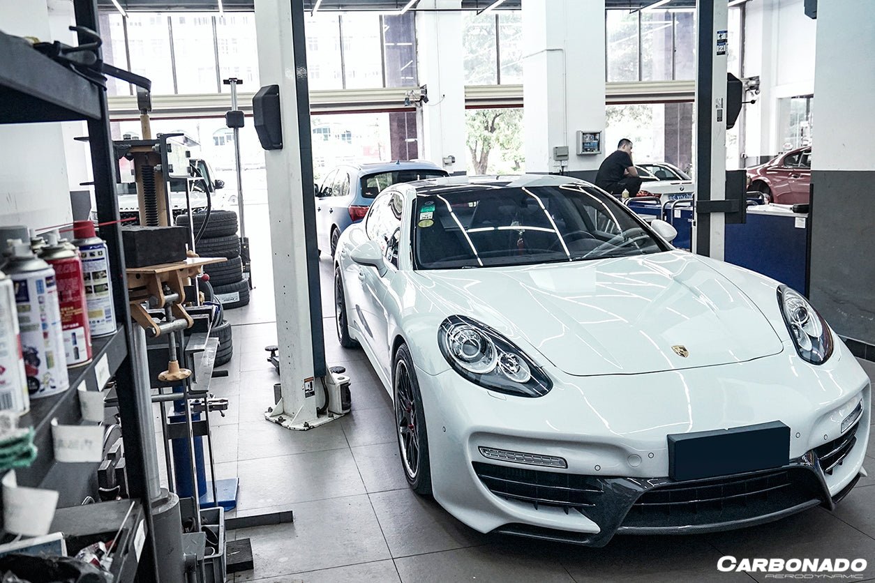 2013 - 2016 Porsche Panamera 970.2 CAT Style  Front Bumper