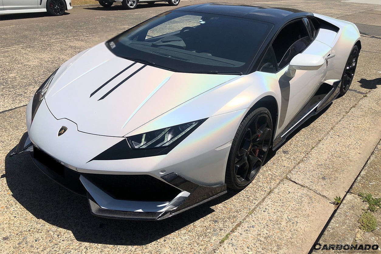 2015 - 2020 Lamborghini Huracan LP610 MD Style Carbon Fiber Front Lip