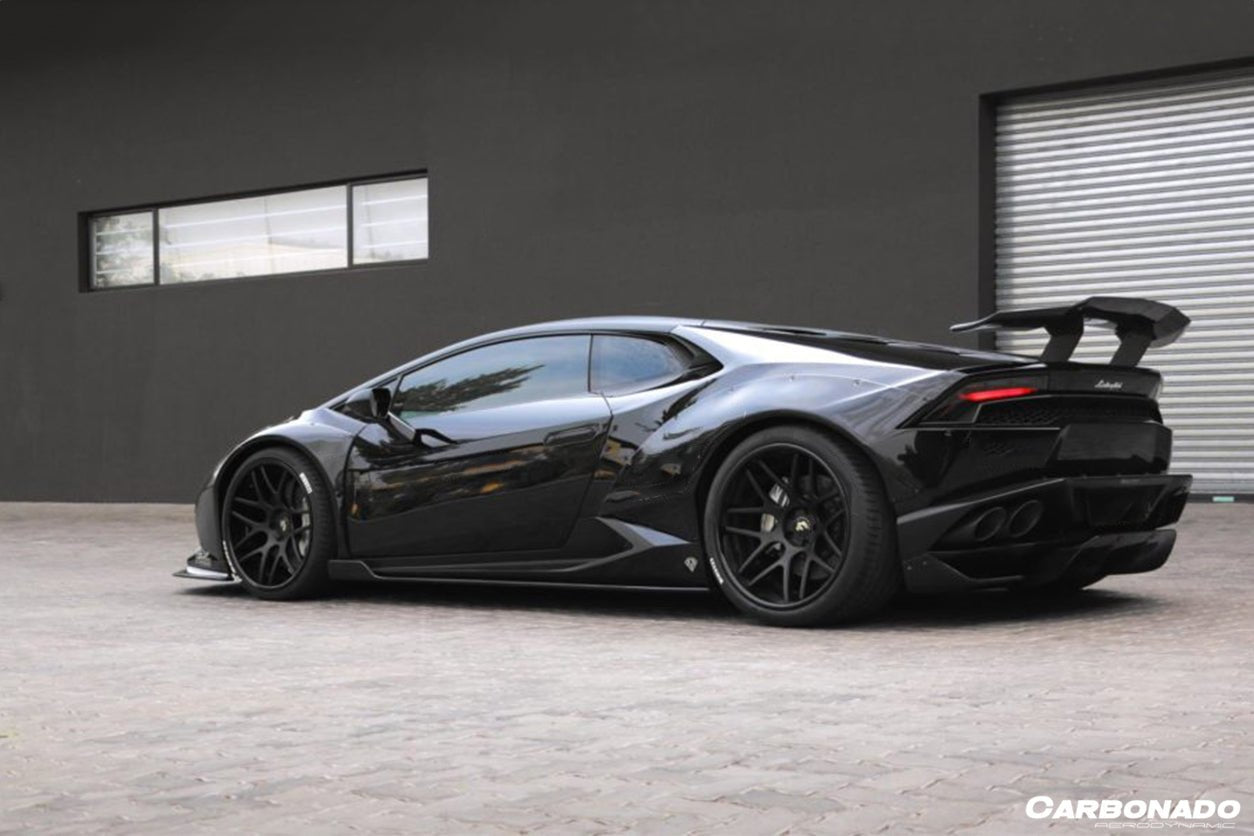 2015 - 2025 Lamborghini Huracan LP610 & LP580 & EVO & Tecnica DE Style Trunk Spoiler