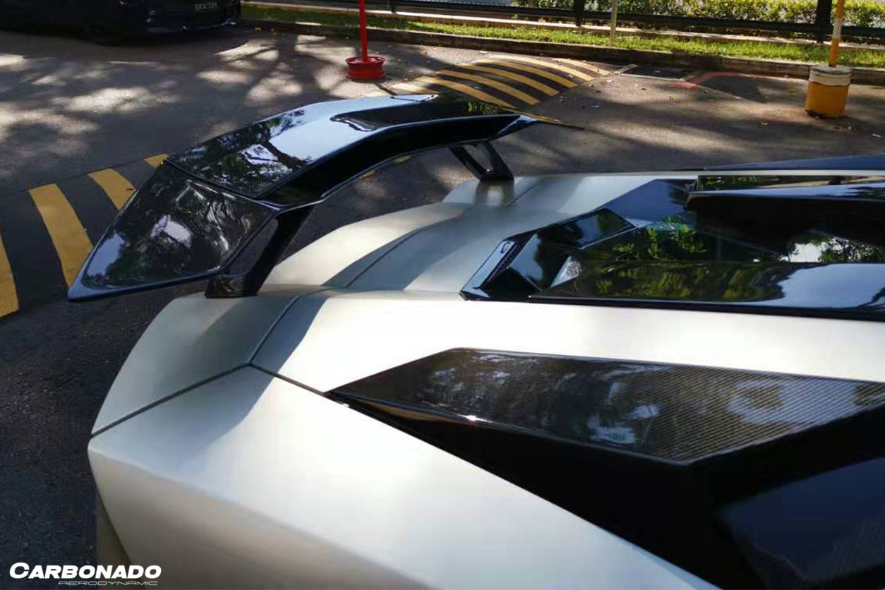 2011 - 2022 Lamborghini Aventador LP700 LP750 LP740 LP720 LP780 Coupe & Roadster VTC Style Trunk Spoiler