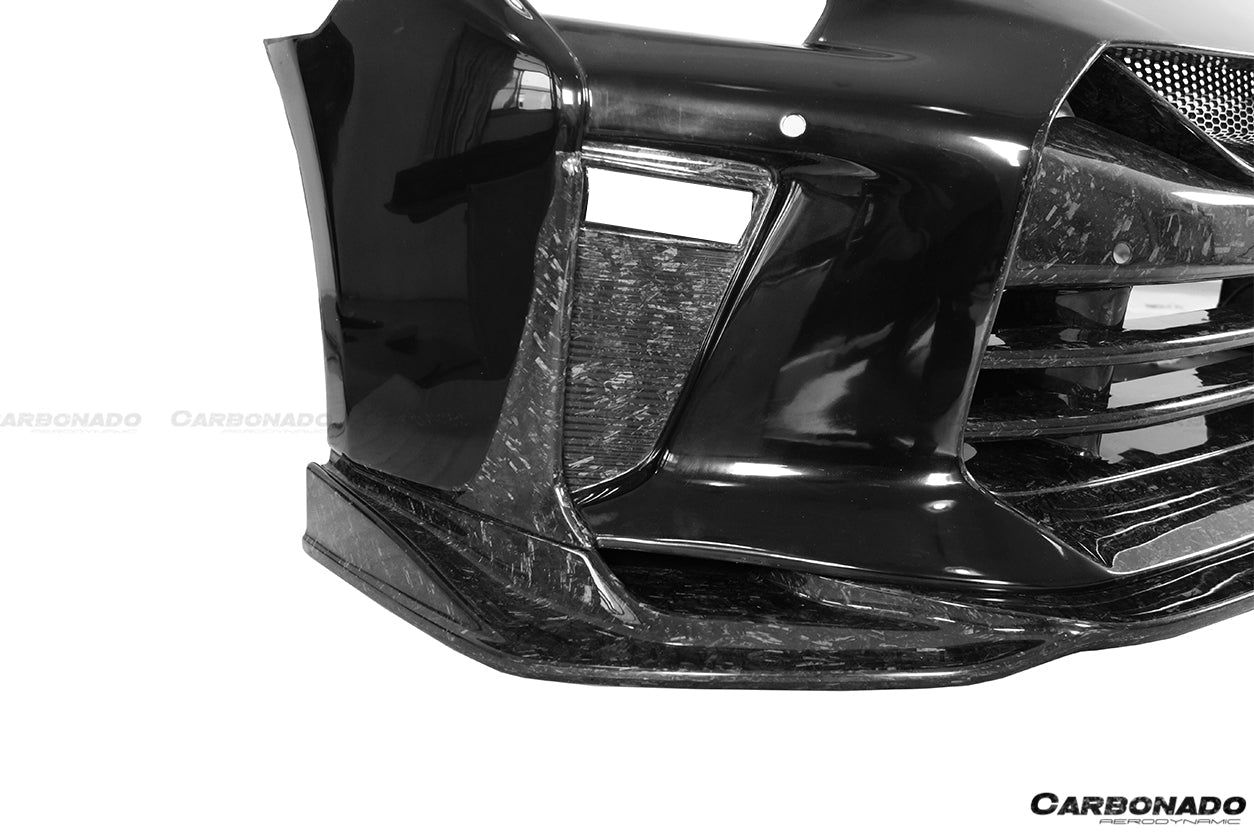 2008 - 2022 Nissan GTR R35 CBA/DBA/EBA TS Style Front Bumper