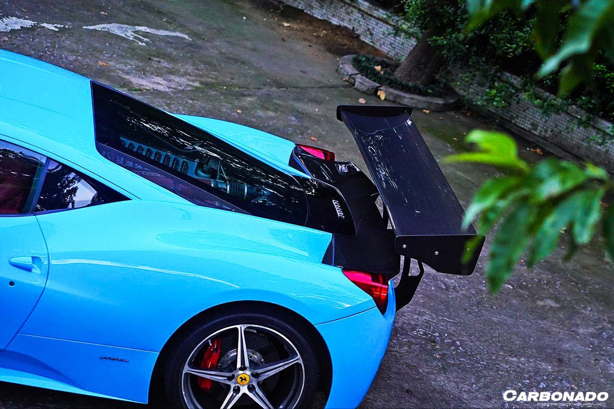 2010 - 2015 Ferrari 458 Coupe/Spider SR Style Trunk Spoiler