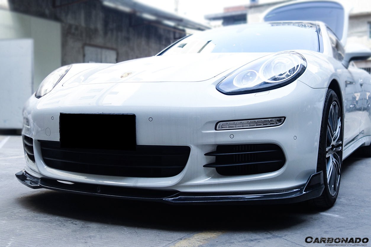 2013 - 2016 Porsche Panamera 970.2 BS-Sport Style Carbon Fiber Front Lip