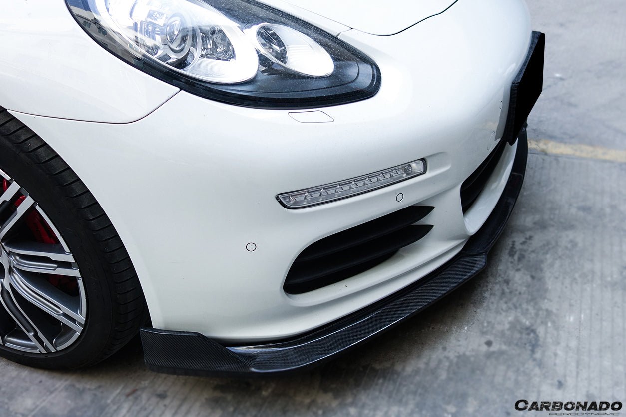 2013 - 2016 Porsche Panamera 970.2 BS-Sport Style Carbon Fiber Front Lip