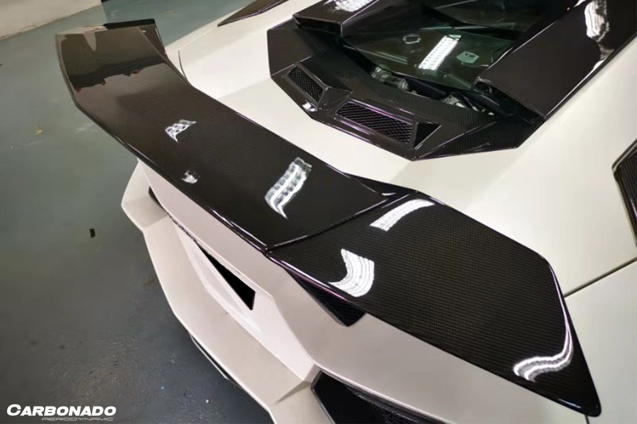 2011 - 2022 Lamborghini Aventador LP700 LP750 LP740 LP720 LP780 Coupe & Roadster VTC Style Trunk Spoiler