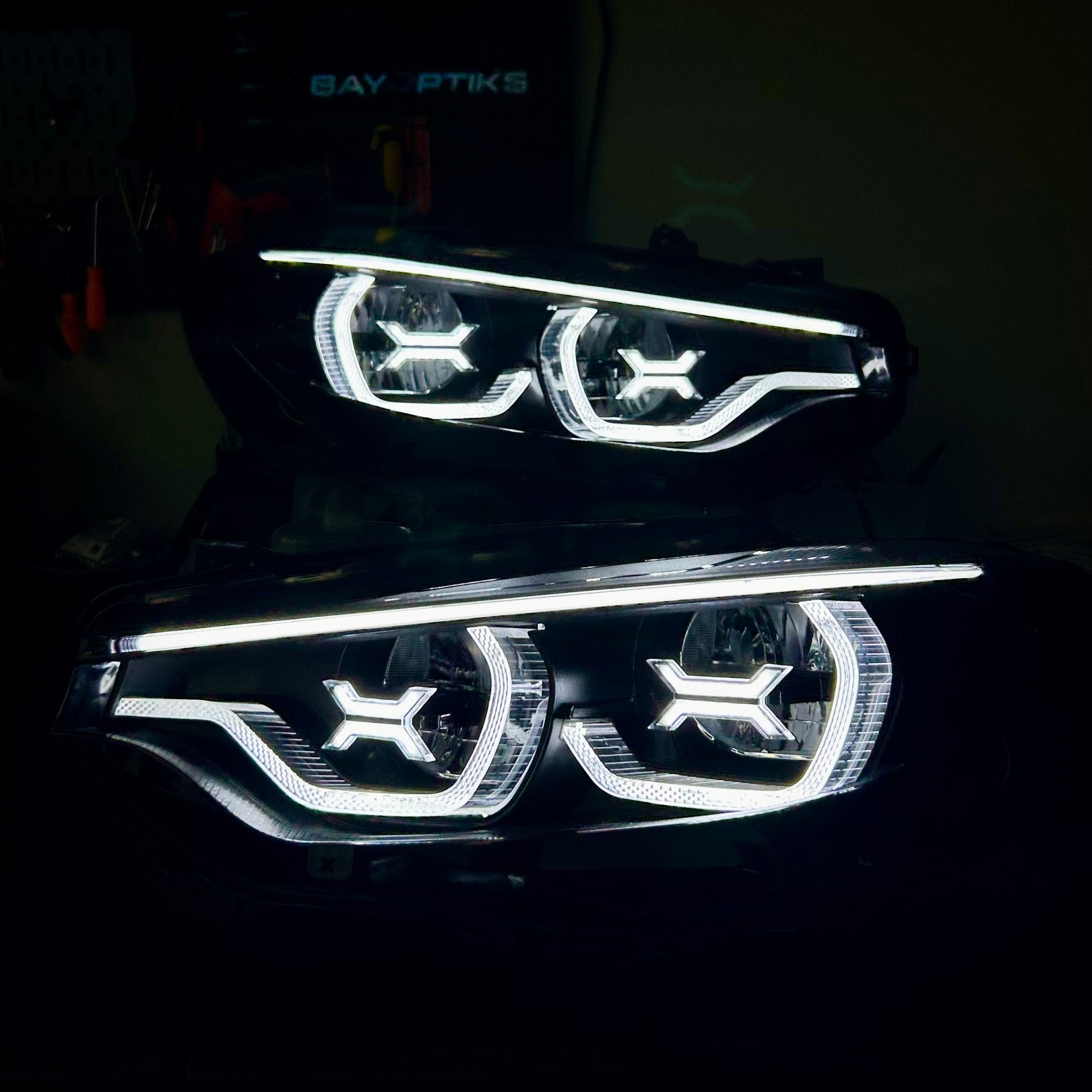 BMW F8X M3/M4 BaySpec Stage 2 CSL Ikon Style Headlights (2015–2020)