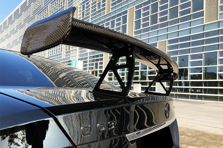 Mercedes Benz W204 C Class/ C63 AMG Coupe BKSS Style Carbon Fiber Trunk Spoiler