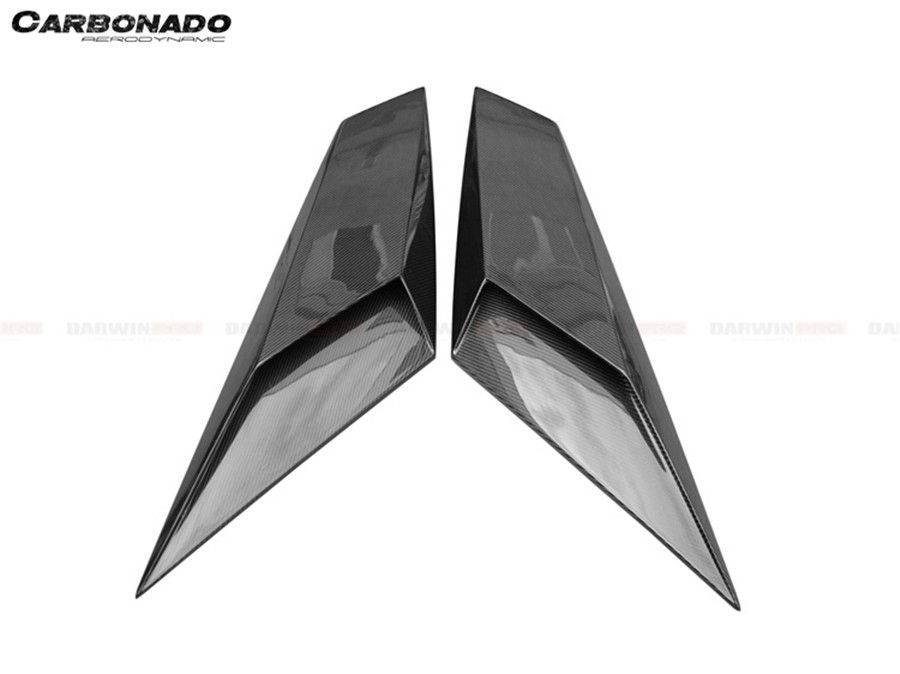 Lamborghini Aventador LB834 LP700 LP740 BKSS Style Carbon Fiber Rear Side Scoops 2011-2021