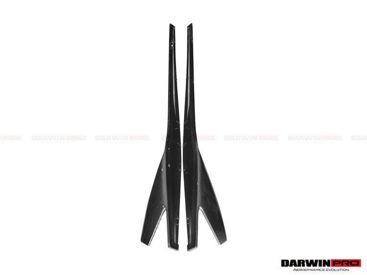 2011 - 2016 Lamborghini Aventador LP700 Coupe/Roadster BKSS Style Carbon Fiber Side Skirts Under Board