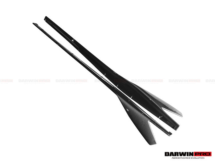 2011 - 2016 Lamborghini Aventador LP700 Coupe/Roadster BKSS Style Carbon Fiber Side Skirts Under Board