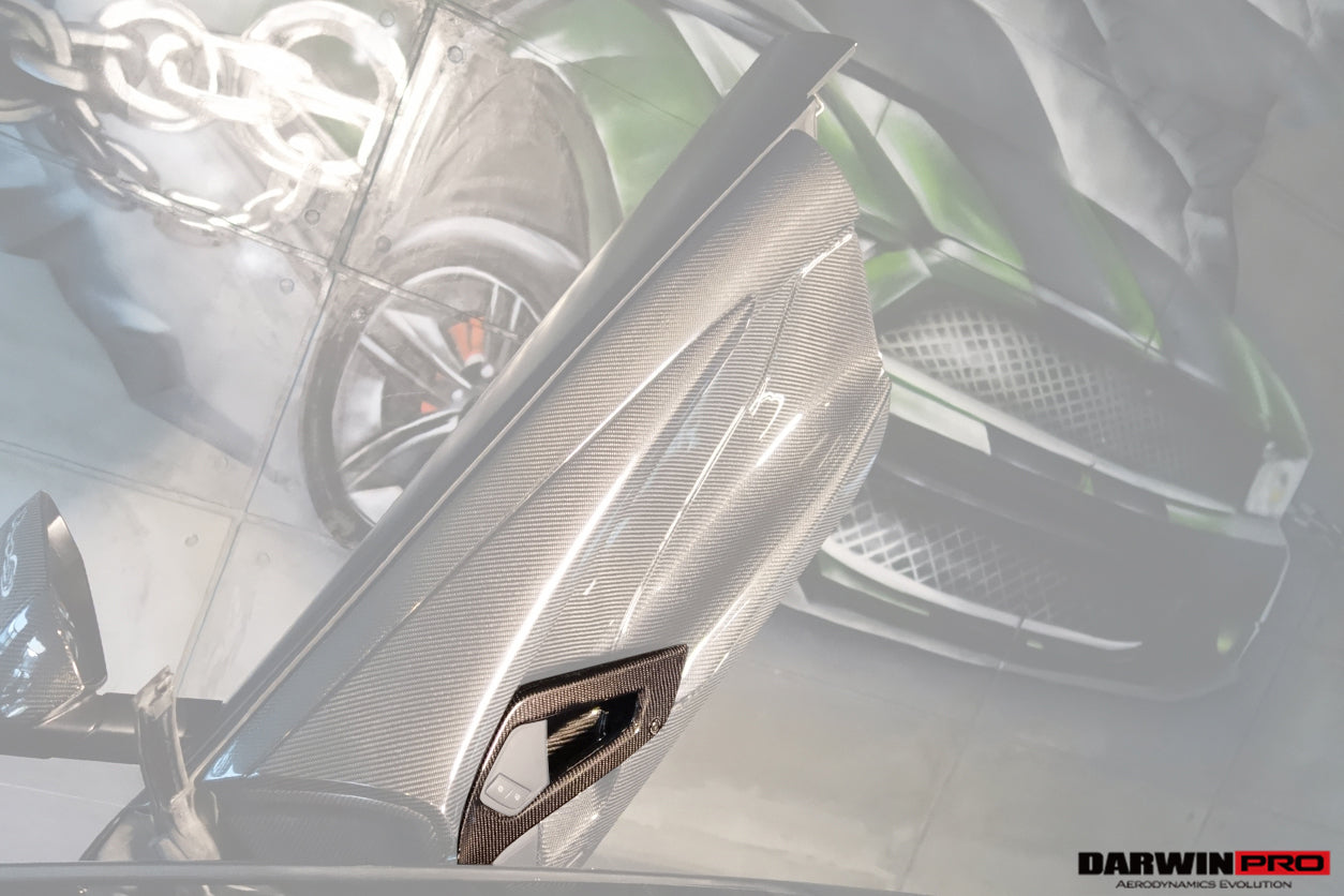 2011 - 2016 Lamborghini Aventador LP700 LP740 Coupe/Roadster Carbon Fiber Inner Door Handle