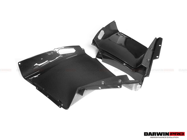 2011-2016 Lamborghini Aventador LP700 Carbon Fiber Quarter Panel Fender Vent Inside