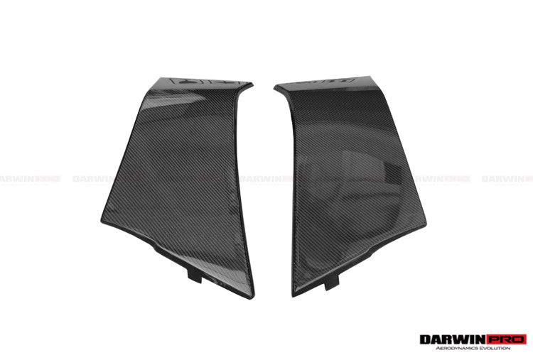 Lamborghini Aventador LP700 BKSS Style Carbon Fiber Quarter Panel Fender Air Intake Side Vents 2011-2016
