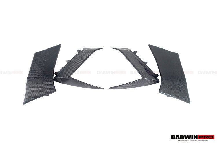 2011-2016 Lamborghini Aventador BKSS Style Carbon Fiber Quarter Panel Vents