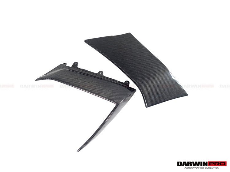 2011-2016 Lamborghini Aventador BKSS Style Carbon Fiber Quarter Panel Vents
