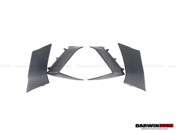 2011-2016 Lamborghini Aventador BKSS Style Carbon Fiber Quarter Panel Vents