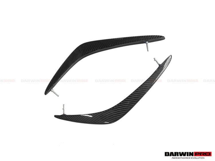 2008 - 2011 Nissan GTR R35 CBA  Carbon Fiber Front Canards