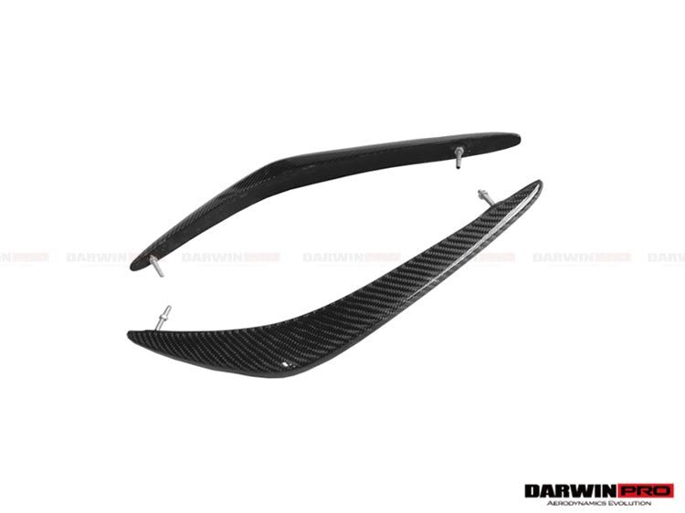 2008 - 2011 Nissan GTR R35 CBA  Carbon Fiber Front Canards