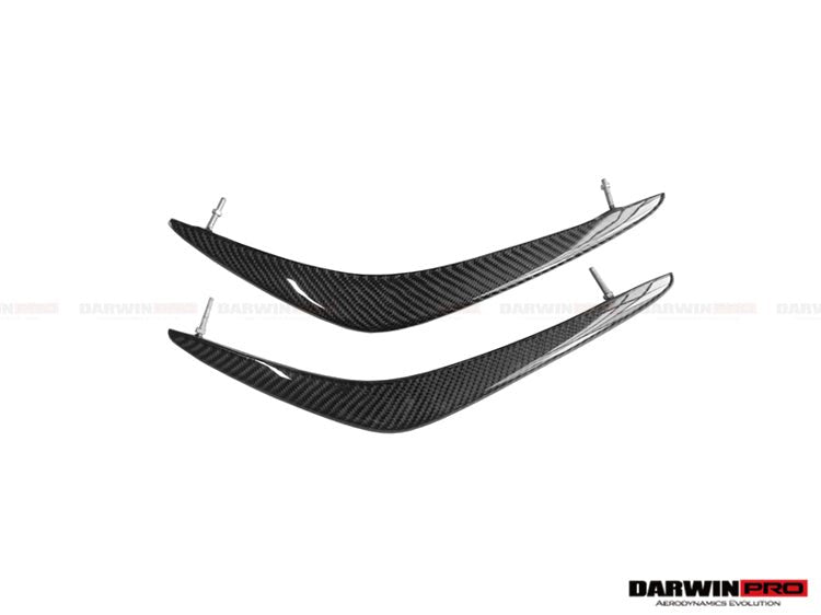 2008 - 2011 Nissan GTR R35 CBA  Carbon Fiber Front Canards