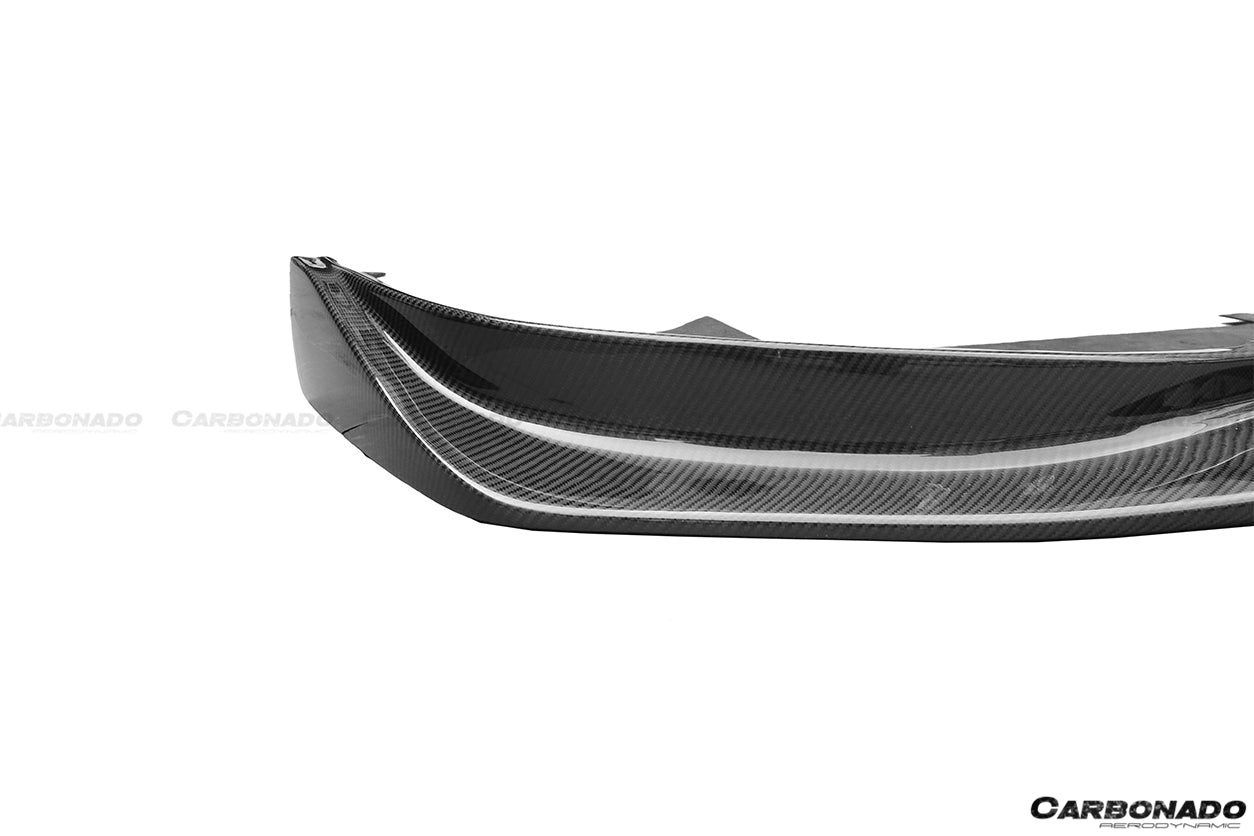 2008 - 2011 Nissan GTR R35 CBA AMS Style Carbon Fiber Front Lip