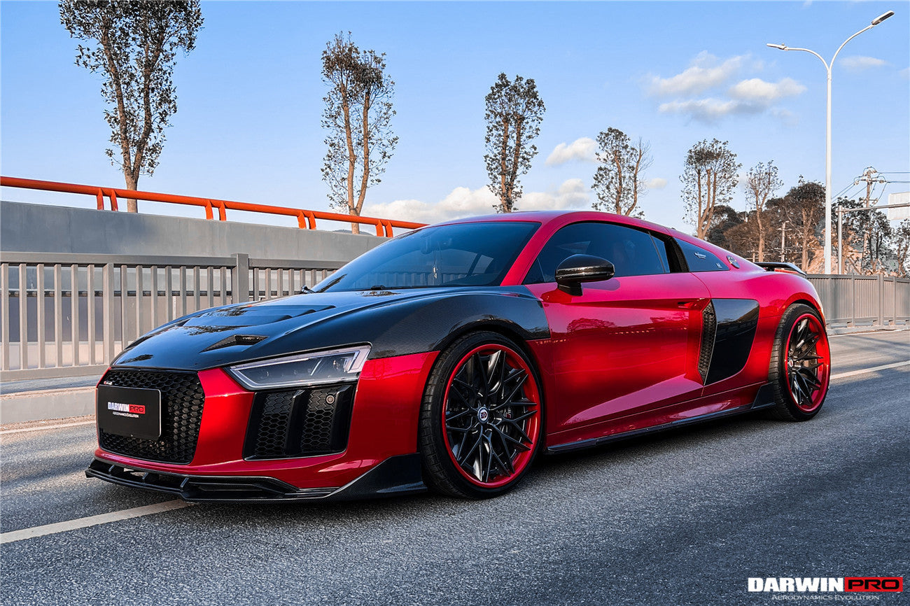 2016 - 2018 Audi R8 Coupe iMP Performance Carbon Fiber Side Skirts Under Board