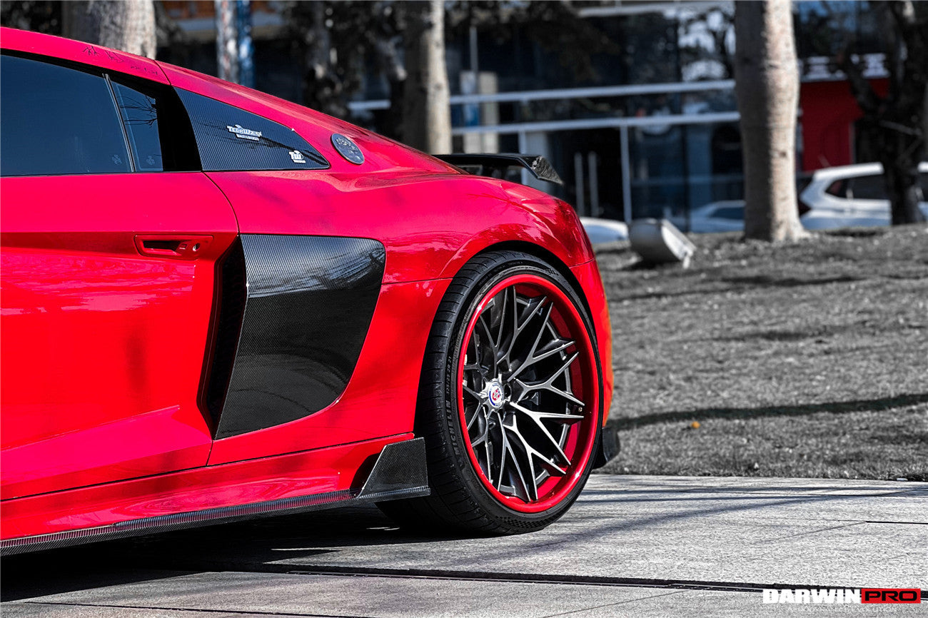2016 - 2018 Audi R8 Coupe iMP Performance Carbon Fiber Side Skirts Under Board