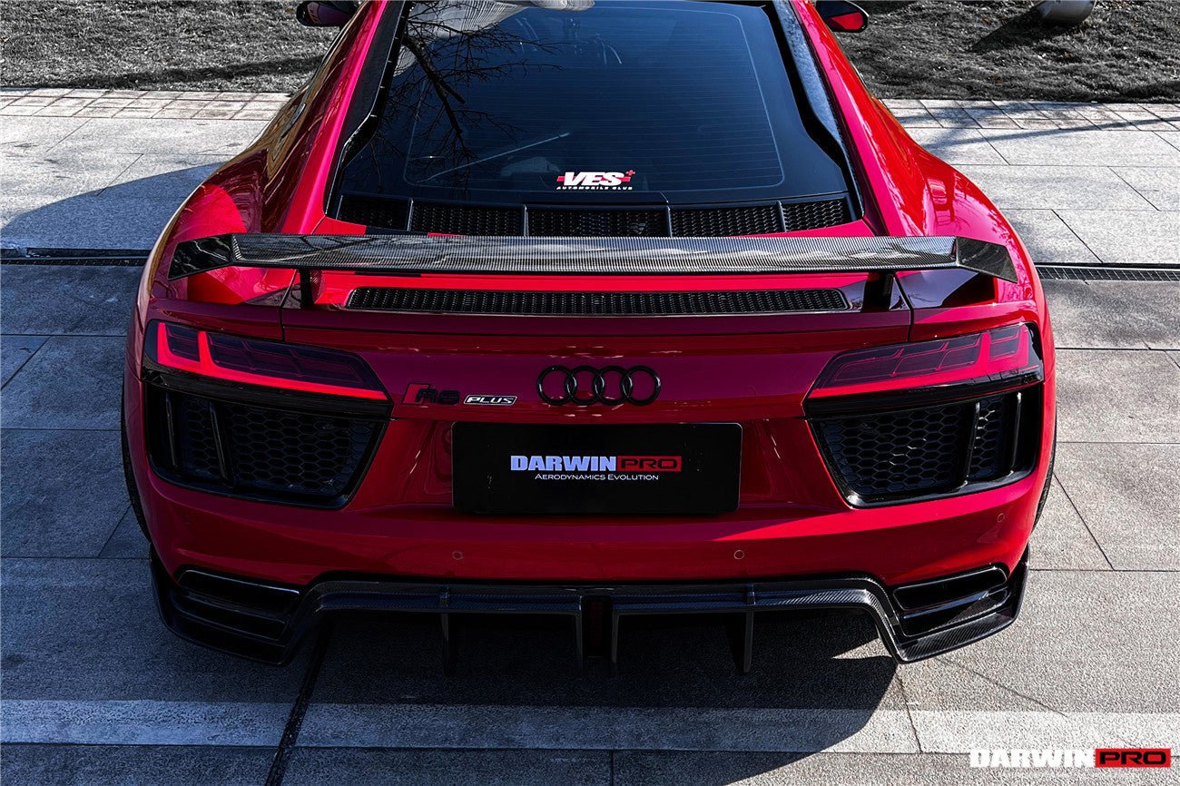 2016 - 2023 Audi R8 GEN2&GEN3 Coupe ONLY GT Style Carbon Fiber Trunk Wing