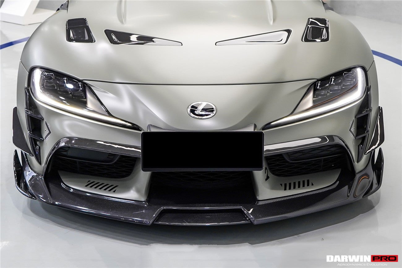 2019 - 2025 Toyota GR Supra (J29 & DB) A90 A91 BKSS Style Carbon Fiber Front Lip