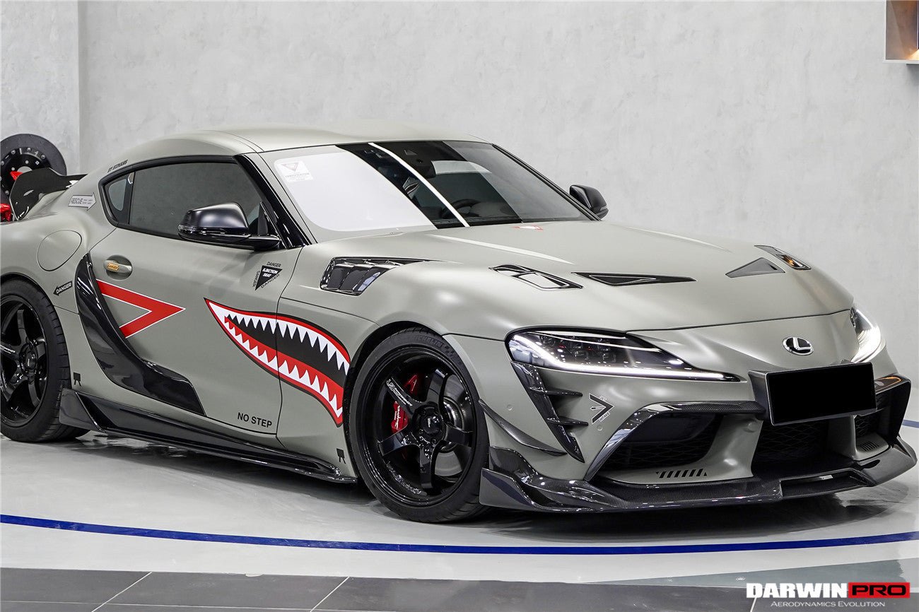 2019 - 2025 Toyota GR Supra (J29 & DB) A90 A91 OEM Style Carbon Fiber Door Penal Garnish Trim Replacement