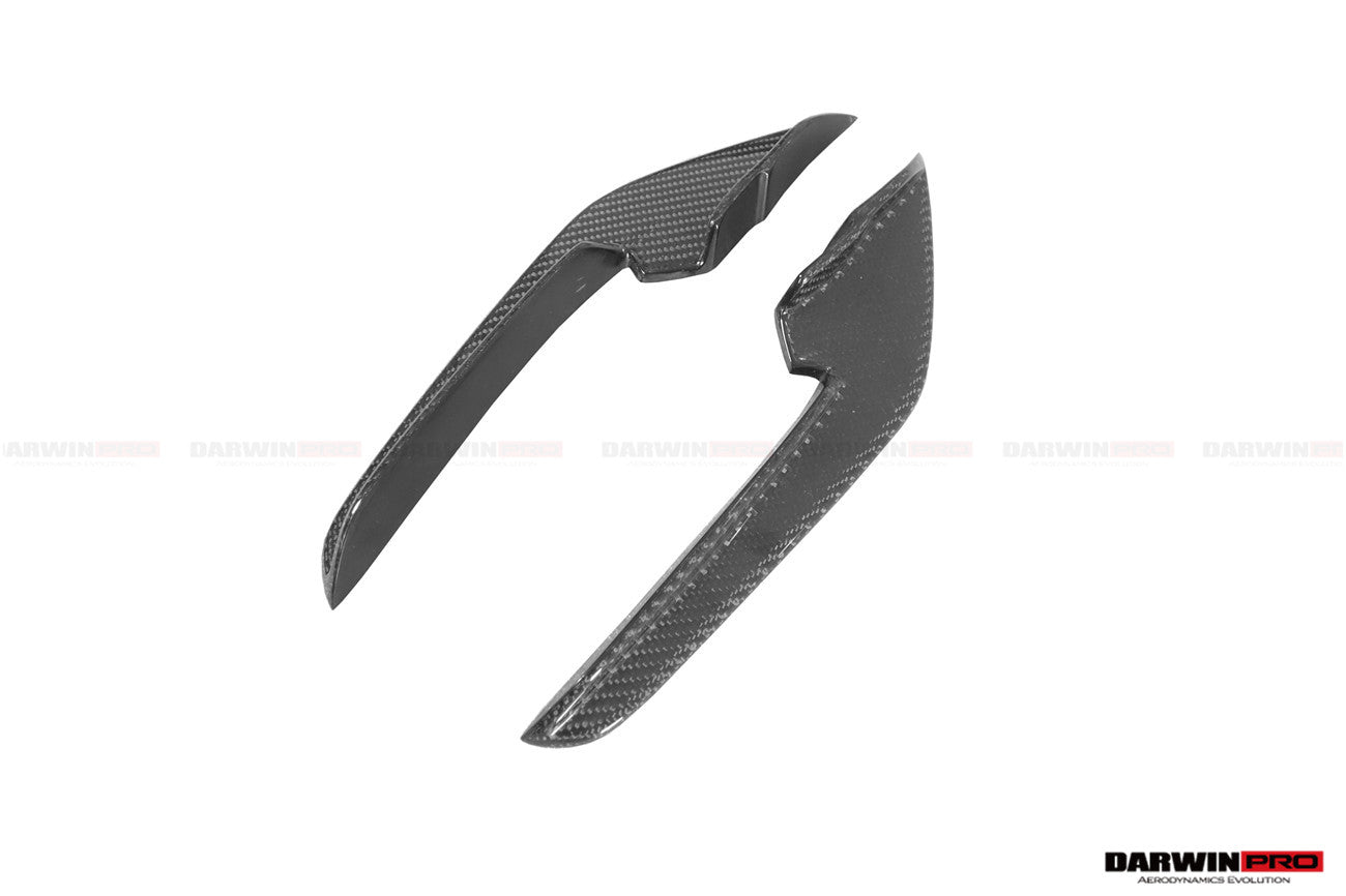 2019 - 2025 Toyota GR Supra (J29 & DB) A90 A91 BKSSII Style Partial Carbon Fiber Front Bumper