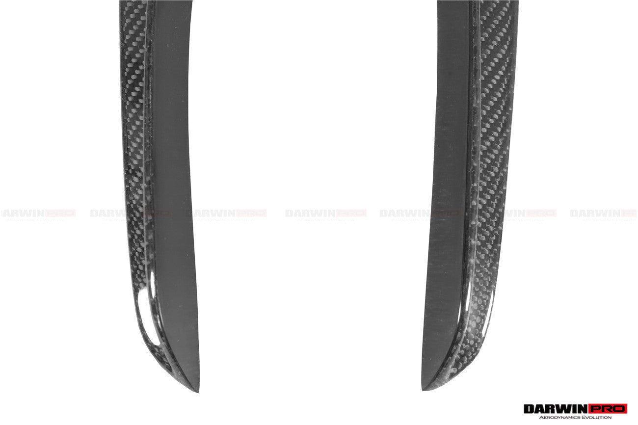 2019 - 2025 Toyota GR Supra (J29 & DB) A90 A91 BKSSII Style Partial Carbon Fiber Front Bumper