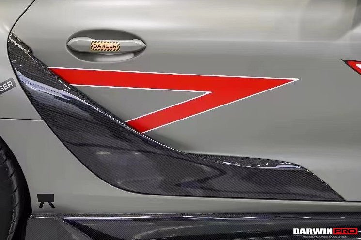 2019 - 2025 Toyota GR Supra (J29 & DB) A90 A91 OEM Style Carbon Fiber Door Penal Garnish Trim Replacement
