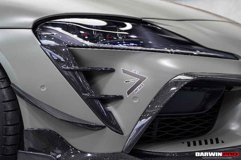 2019-2025 Toyota GR Supra (A90/A91) BKSS Style Carbon Fiber Canards