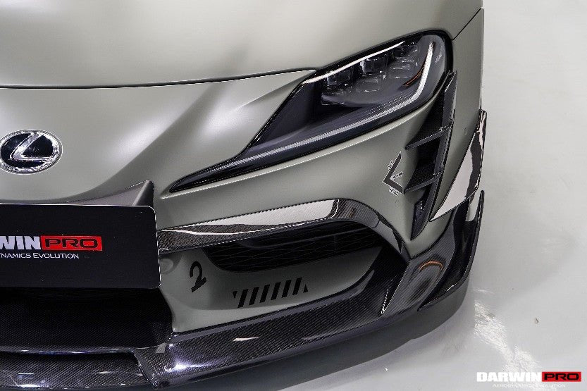 2019 - 2025 Toyota GR Supra (J29 & DB) A90 A91 BKSS Style Carbon Fiber Front Lip
