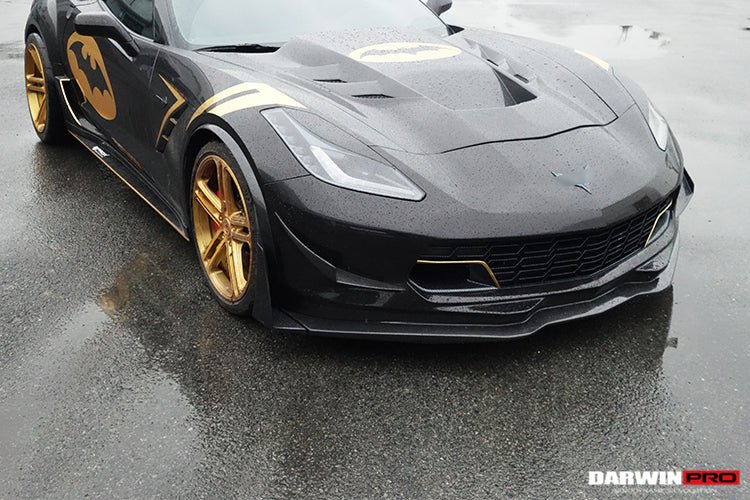 2013-2019 Corvette C7 Z51 Z06 Grandsport Carbon Fiber Canards