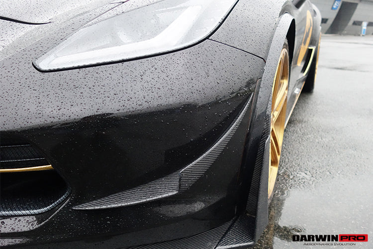 2013-2019 Corvette C7 Z51 Z06 Grandsport Carbon Fiber Canards
