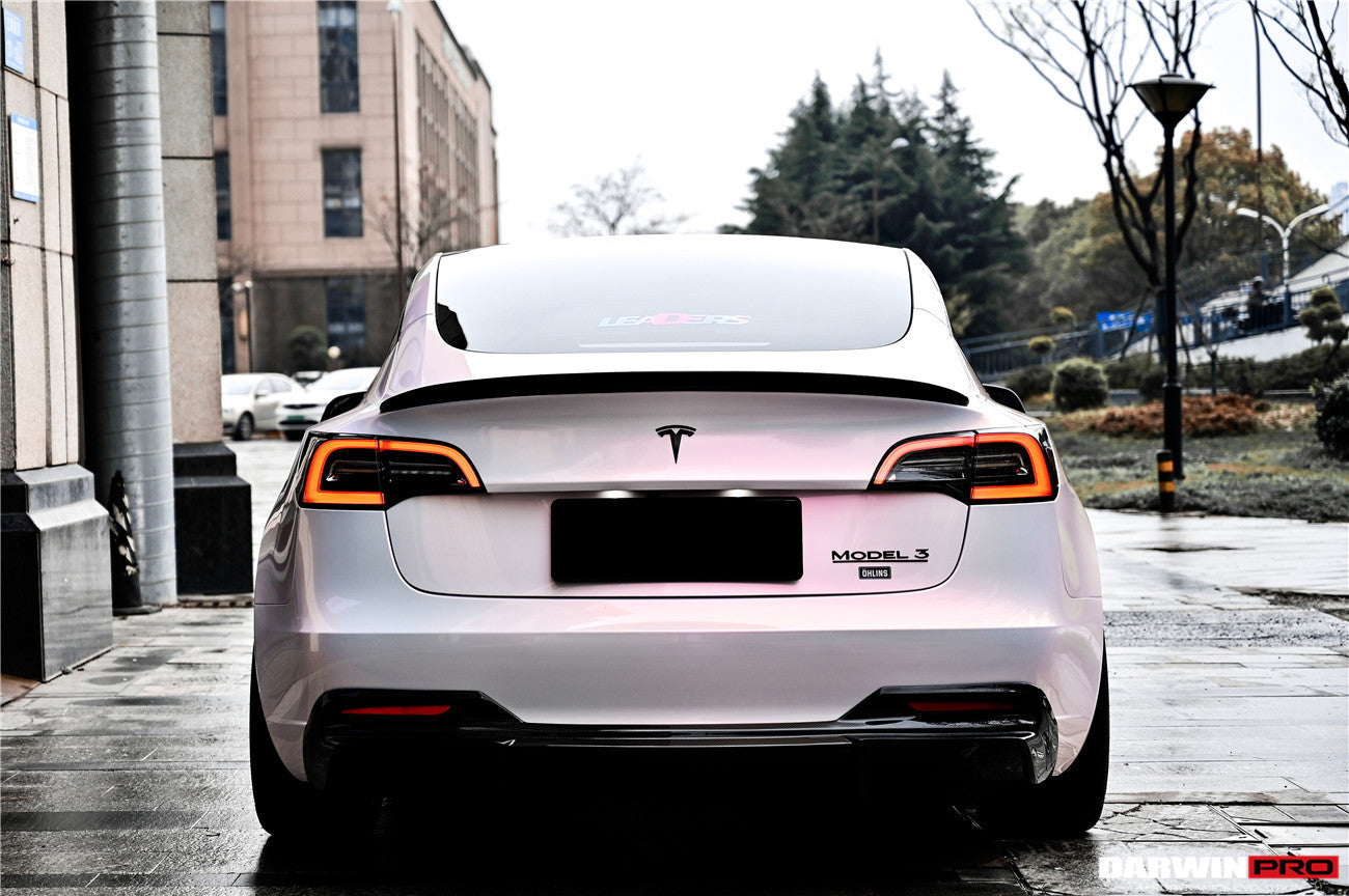 2017 - 2023 Tesla Model 3 IMP Performance Carbon Fiber Rear Lip