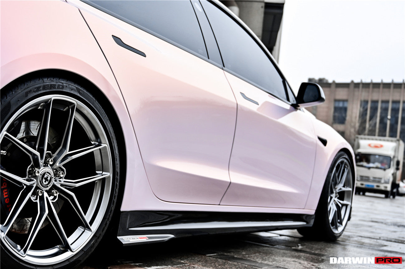 2017 - 2023 Tesla Model 3 IMP Performance Carbon Fiber Side Skirts
