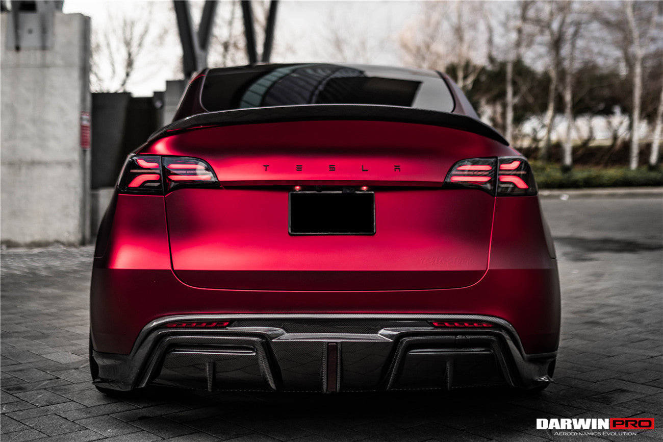 2020 - 2023 Tesla Model Y IMP Performance Carbon Fiber Rear Diffuser