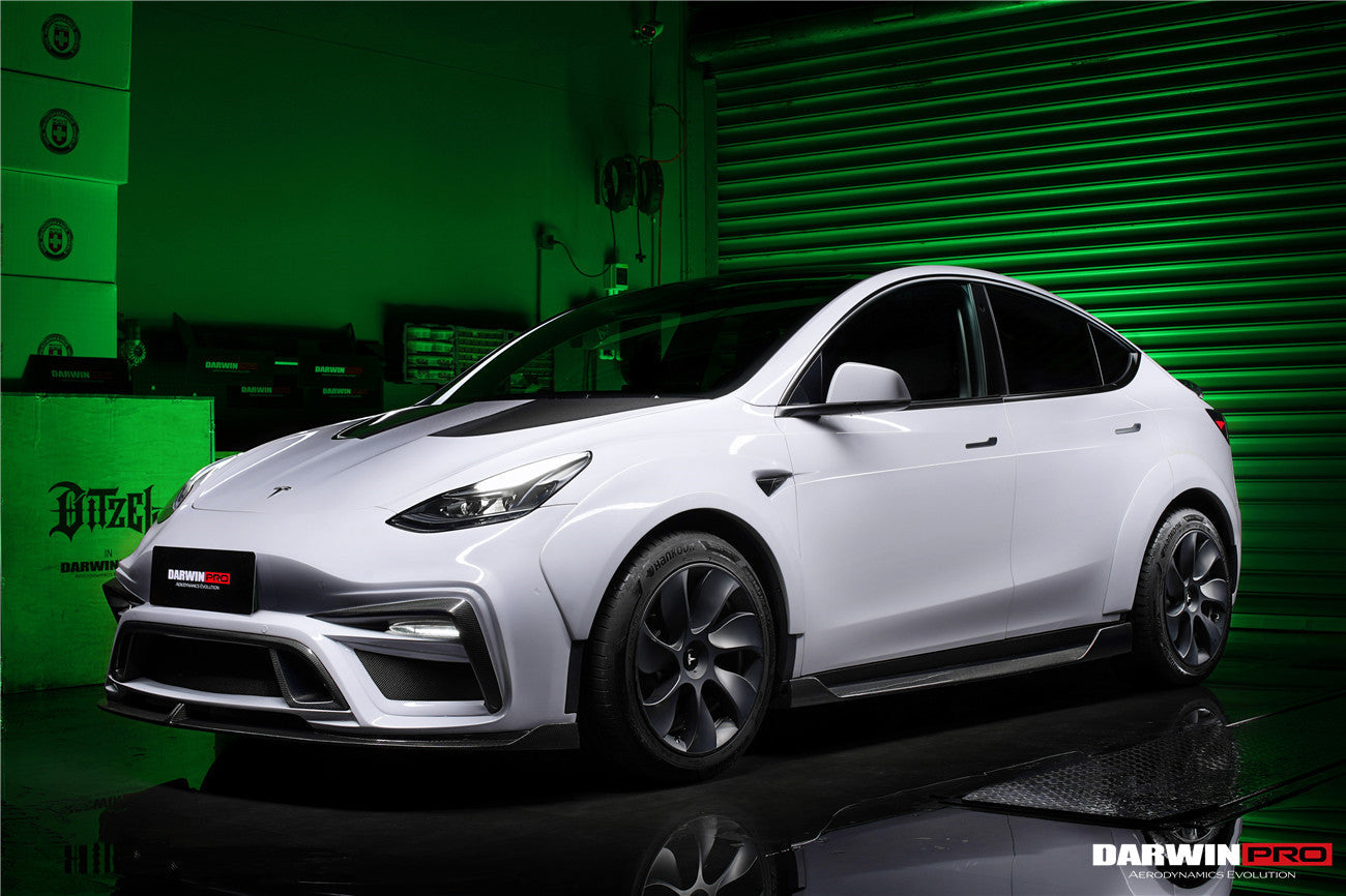 2020 - 2023 Tesla Model Y IMPII Performance Carbon Fiber Side Skirts