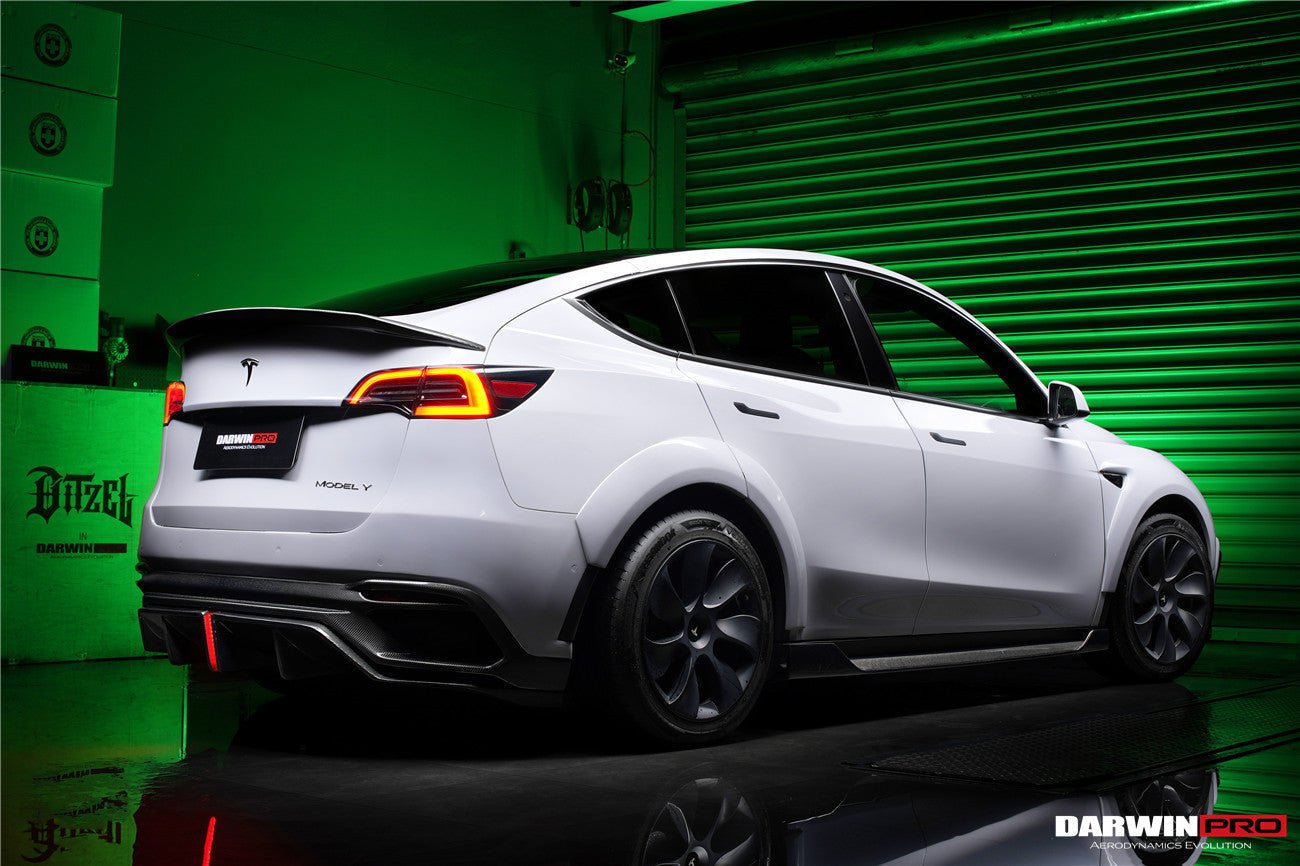 2020 - 2023 Tesla Model Y IMPII Performance Carbon Fiber Side Skirts