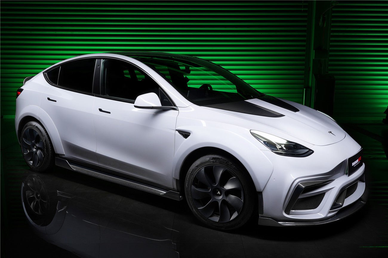 2020 - 2023 Tesla Model Y IMPII Performance Carbon Fiber Side Skirts