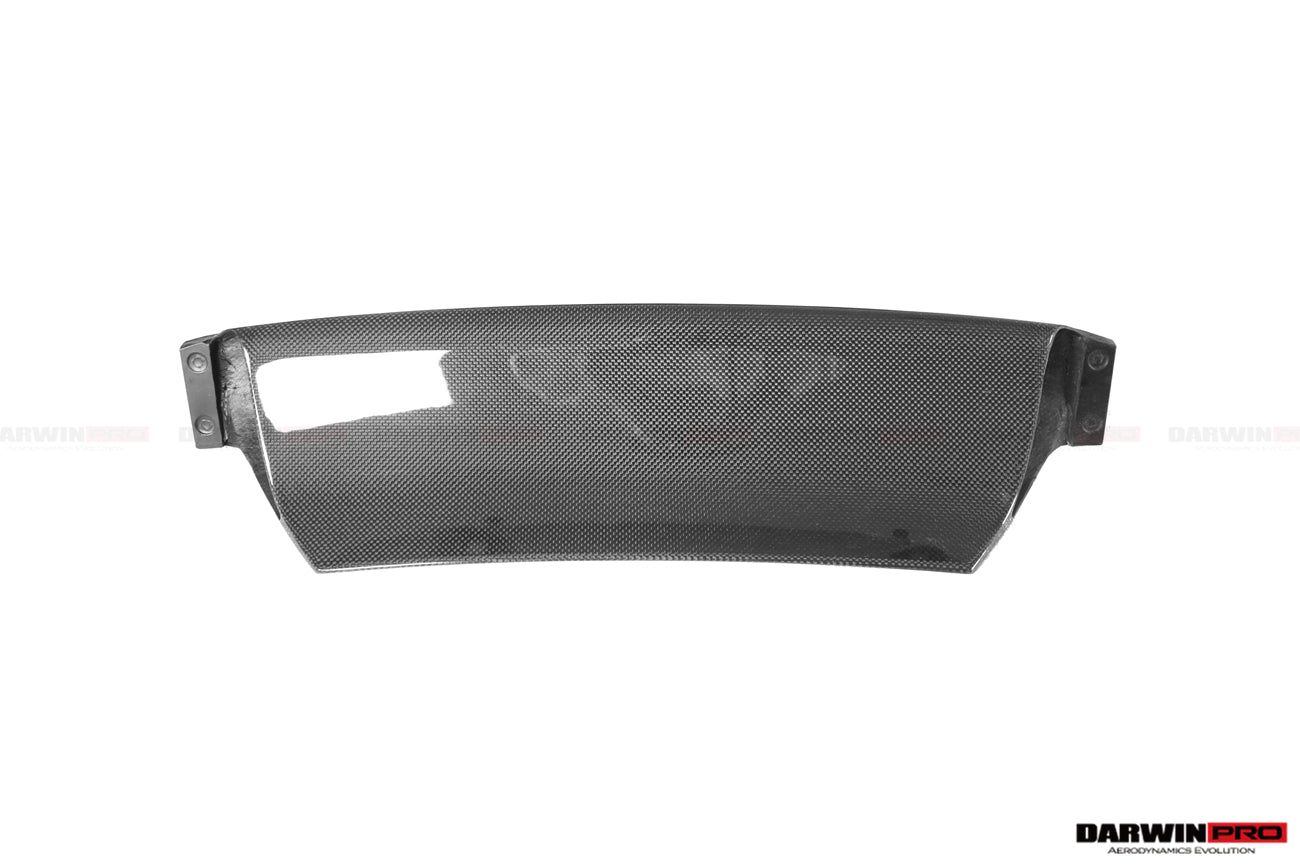 2018 - 2022 Ferrari 488 Pista Carbon Fiber Front Bumper Low Center Chin Splitter