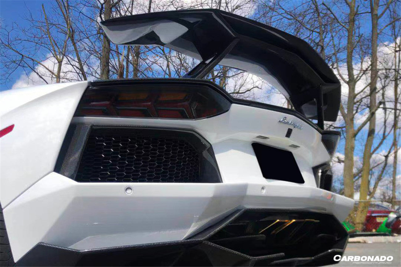 2011 - 2022 Lamborghini Aventador LP700 LP750 LP740 LP720 LP780 Coupe & Roadster VTC Style Trunk Spoiler