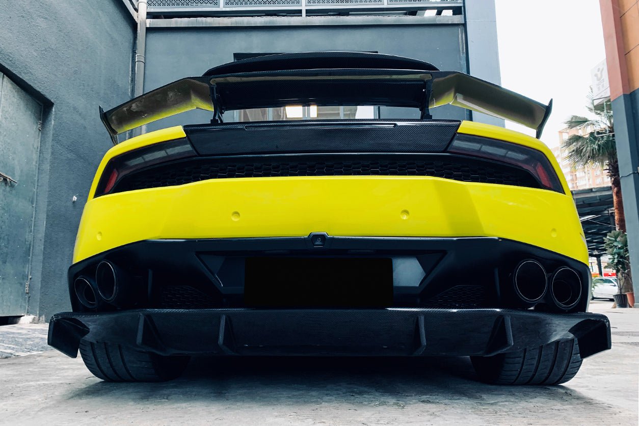 2015 - 2020 Lamborghini Huracan LP610 DC Style Rear Diffuser