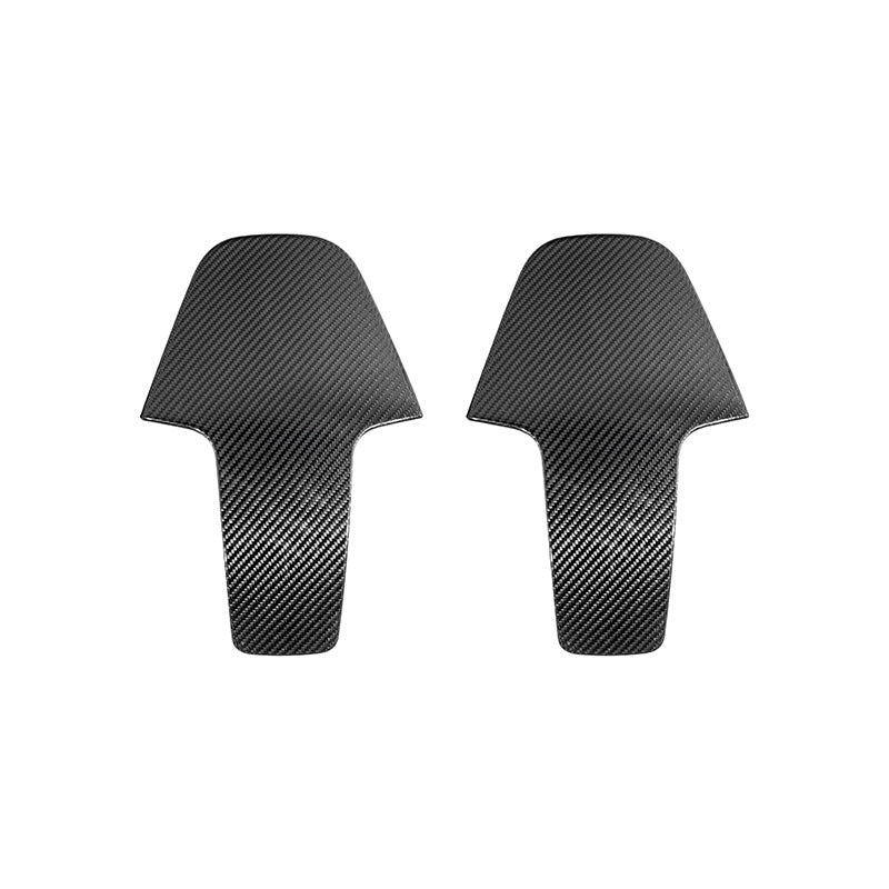 BMW G87 G80 G82 M2 M3 M4 S58 Dry CARBON FIBER Tape-On Headrest Cover Pair
