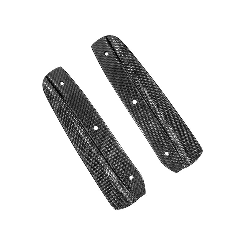 Cadillac CT4-V Blackwing Carbon Fiber Front Splitter Side Wheel Arch 2020-Up