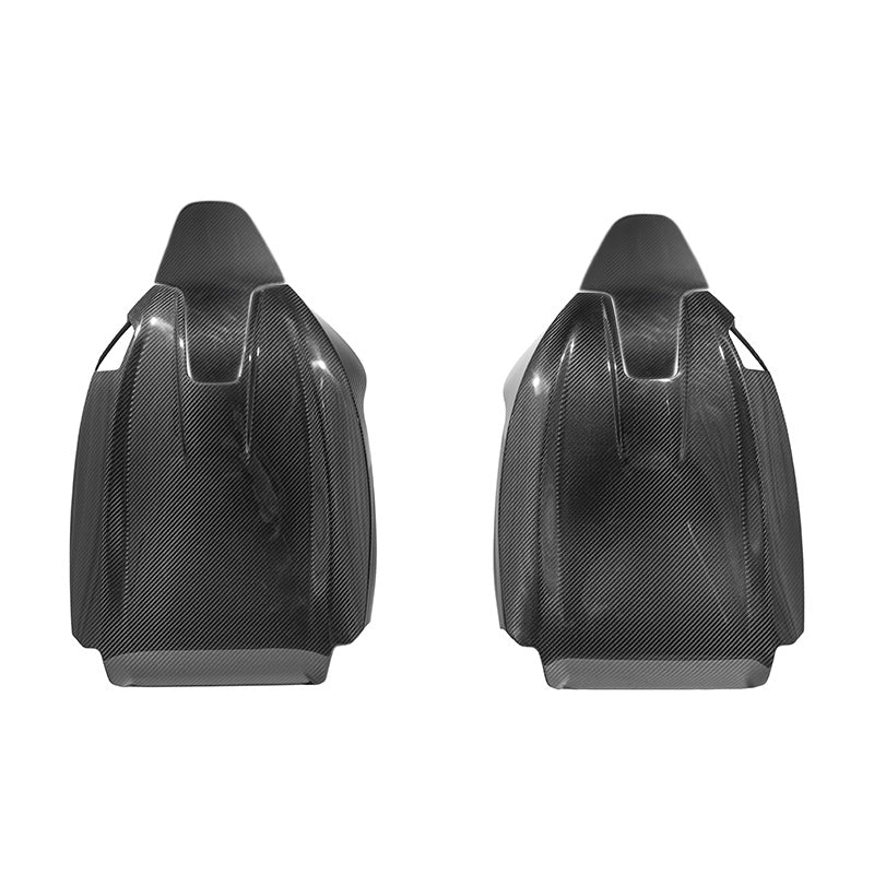 BMW G87 G82 M2 M4 Dry Carbon Fiber Full Seat Back Cover Pair 2021-Up
